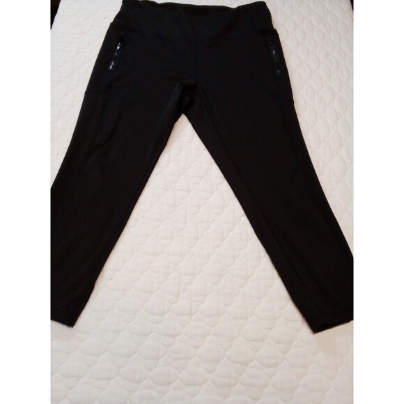 Women's Body Glove Black Legging Style Activewear Pants Size 2X Comfortable - Picture 7 of 11